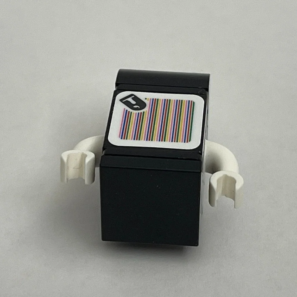 Lego Minifigure Minifig with Barcode Replacement Part Piece